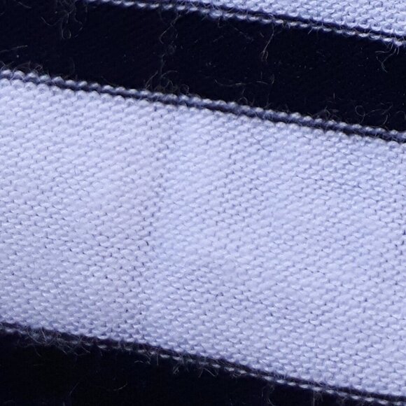 FLORAL EDISTA Women's Short Sleeve Top Size Small Two Tone Top Black and White - Picture 3 of 4